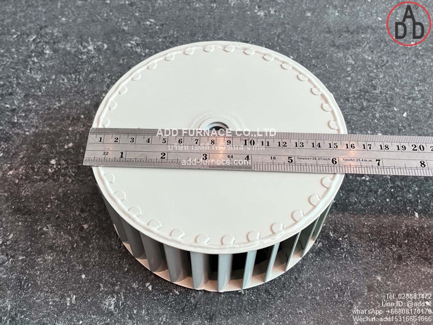 Pilot Burner Blower Wheel Size 160x65xOD12.4mm (6)